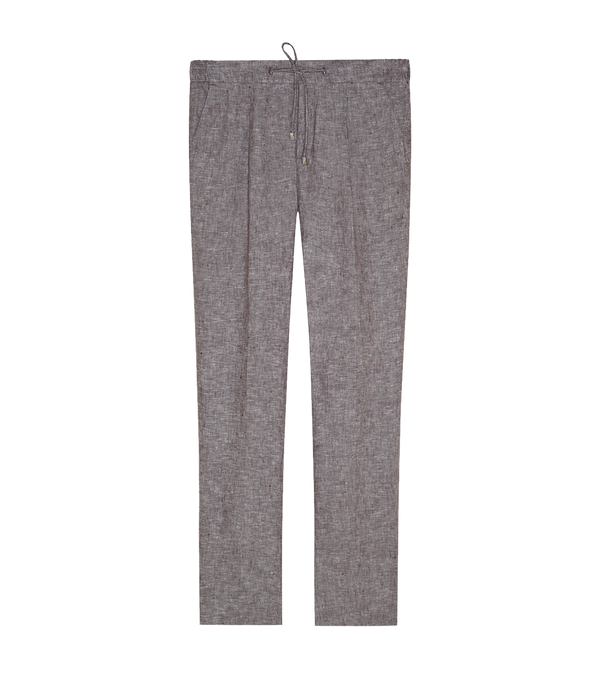 Corossol Linen Pants Mocha