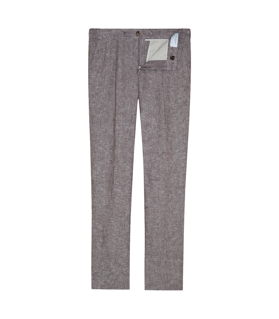 Corossol Linen Pants Mocha