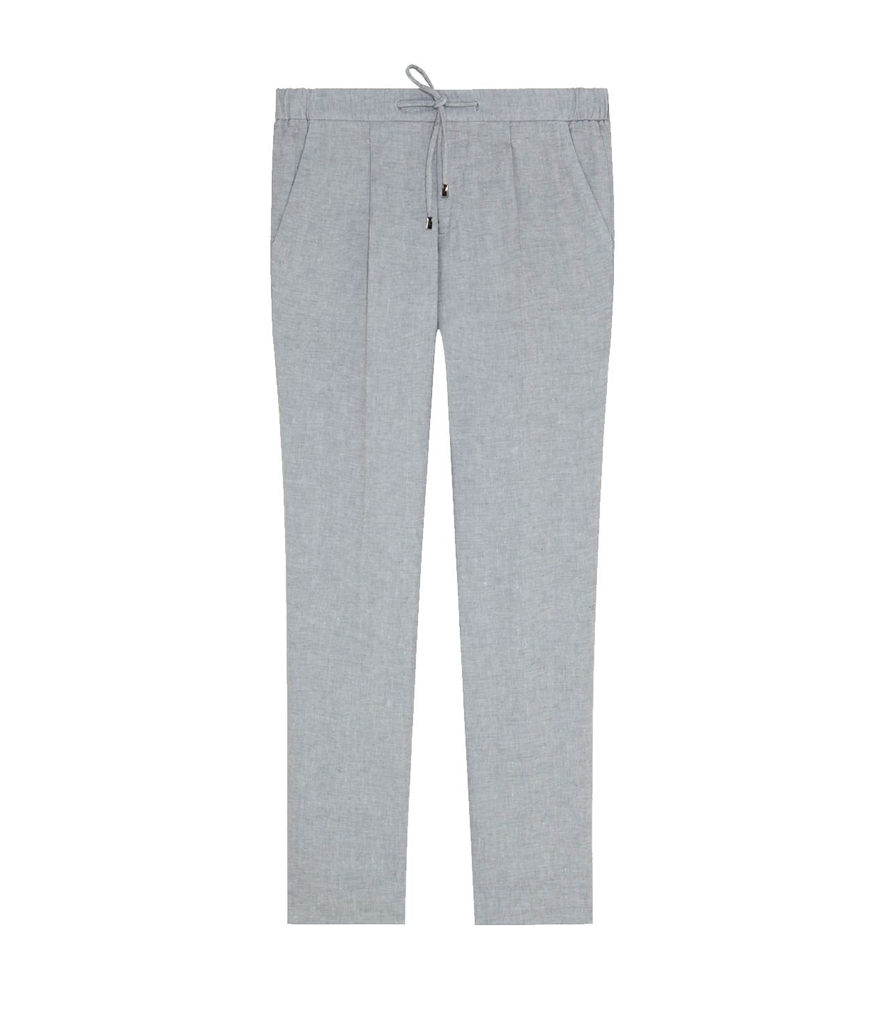 Corossol Linen Pants Silver Grey