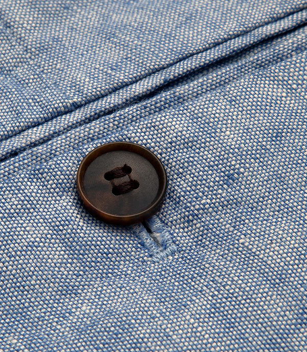 Corossol Linen Pants Soft Blue