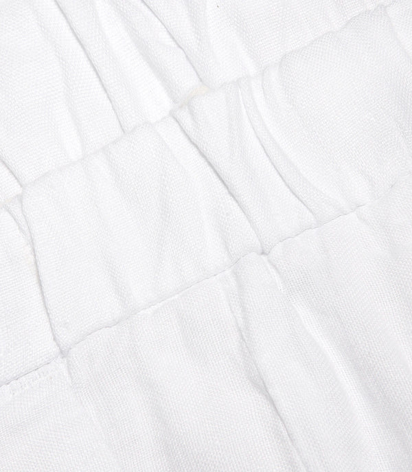 Corossol Linen Pants White