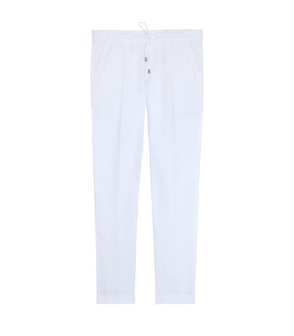 Corossol Linen Pants White