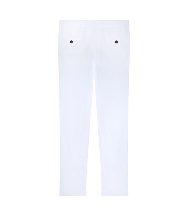 Corossol Linen Pants White