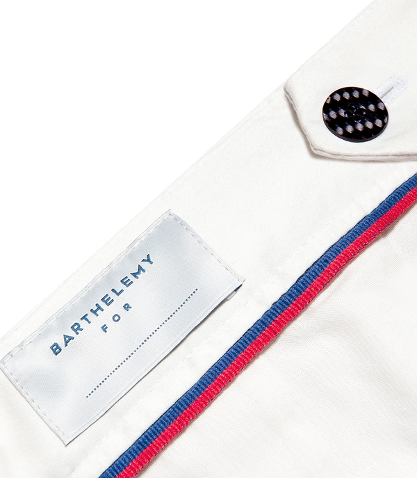 Corossol Pants GB Macadamia Navy Red