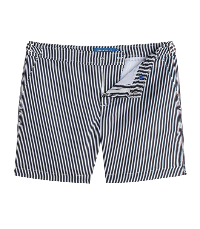 Saline Sport Striped Black White