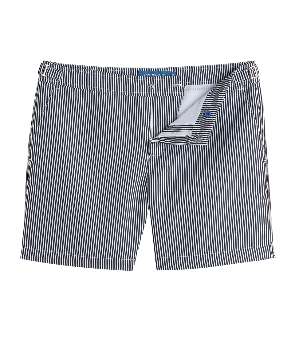 Saline Sport Striped Black White