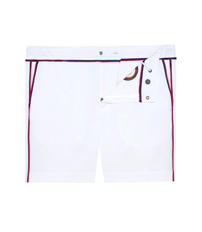 Gustavia GB White Navy Red