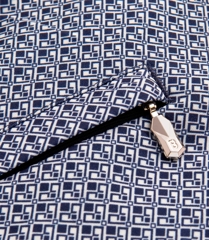 Gustavia Arabesque Navy White