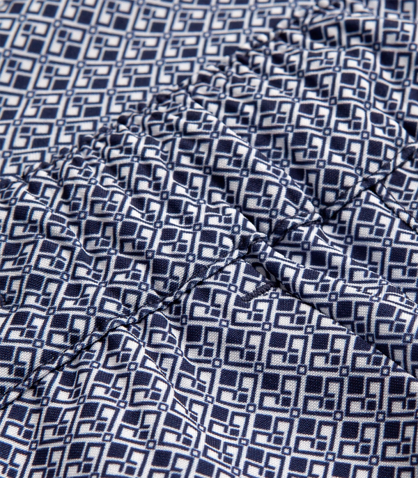 Gustavia Arabesque Navy White