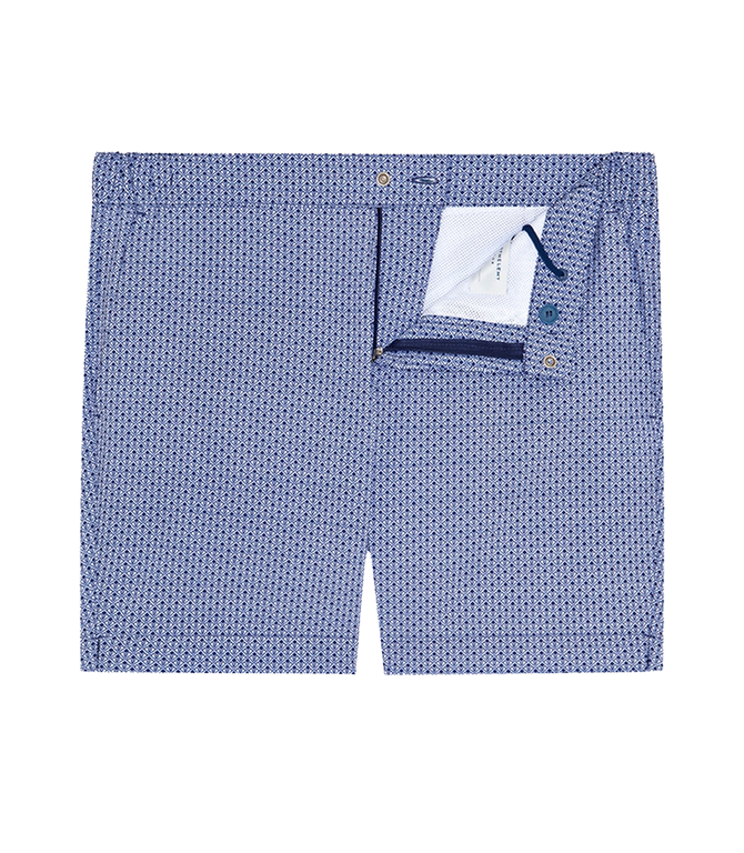 Gustavia Arabesque Navy White