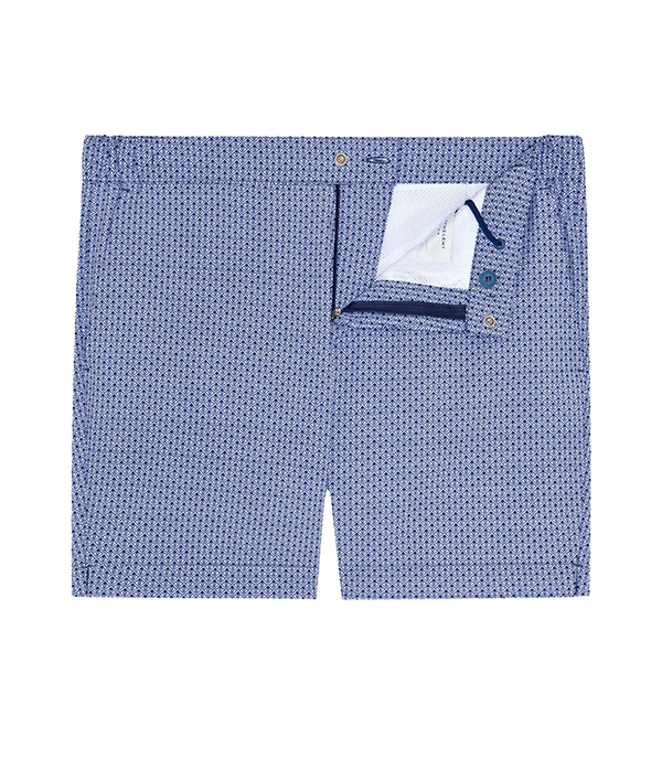 Gustavia Arabesque Navy White