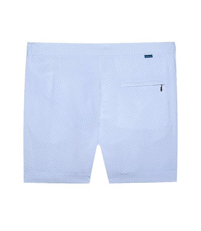 Gustavia Arabesque White Blue