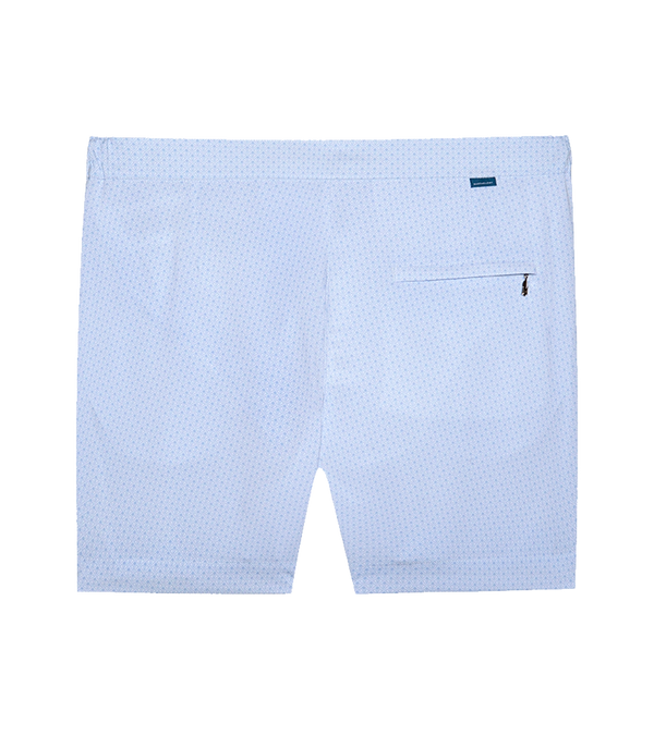Gustavia Arabesque White Blue