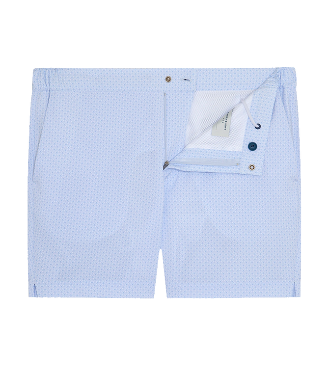 Gustavia Arabesque White Blue