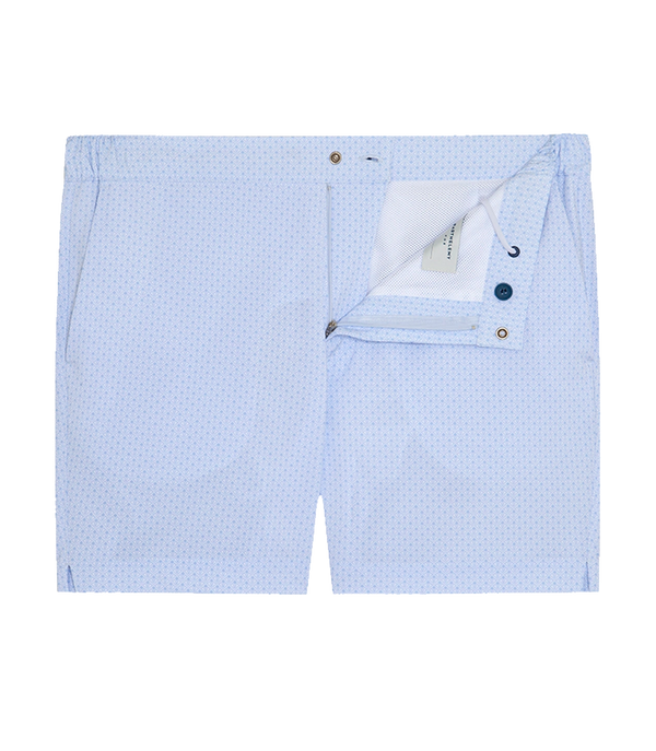 Gustavia Arabesque White Blue