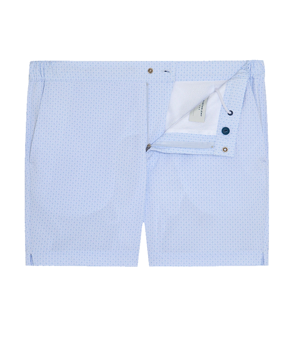 Gustavia Arabesque White Blue
