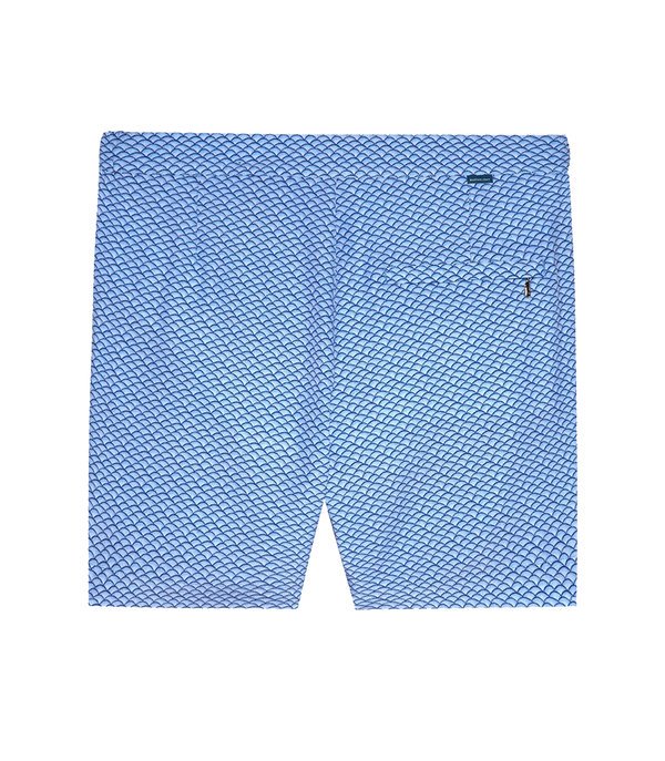 Gustavia Aube White Blue