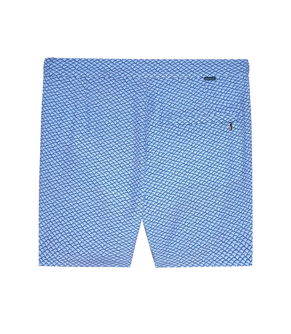 Gustavia Aube White Blue