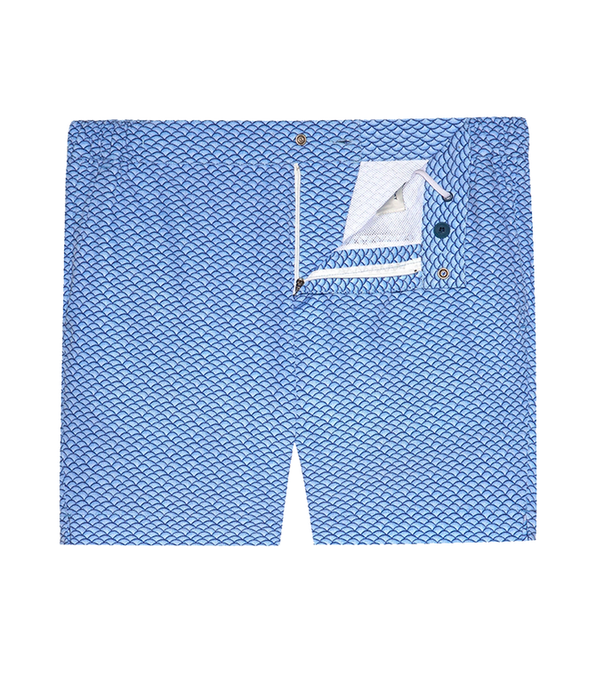 Gustavia Aube White Blue