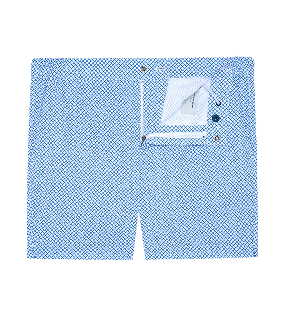 Gustavia Pêche White Blue