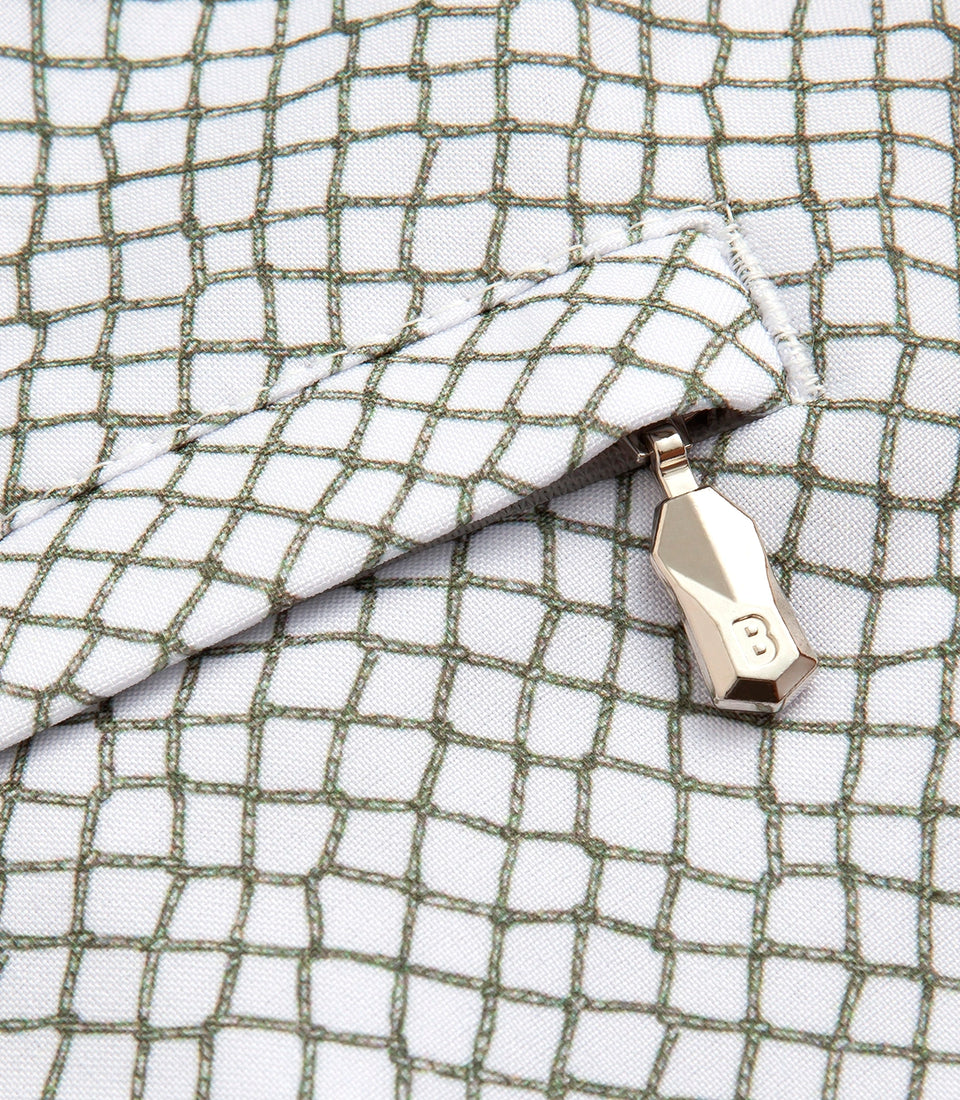 Gustavia Pêche White Green