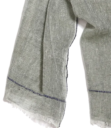 Brise Linen Scarf Light Green