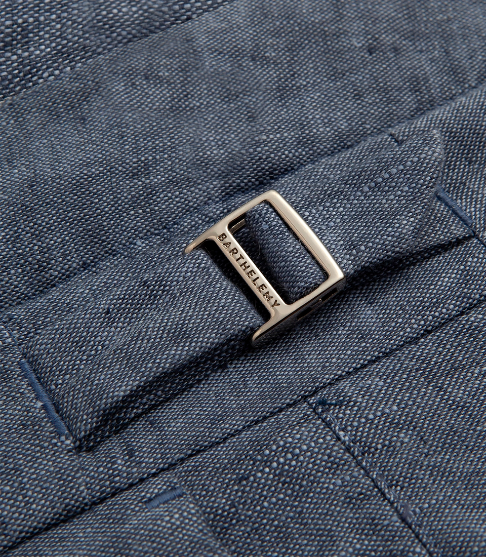 Lorient Linen II Double Blue