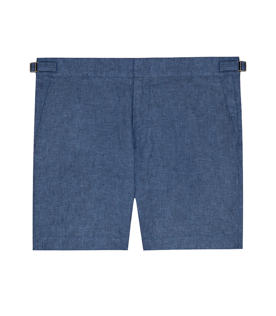Lorient Linen II Double Blue