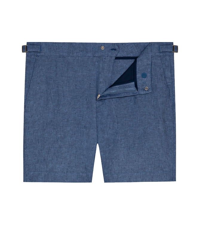 Lorient Linen II Double Blue