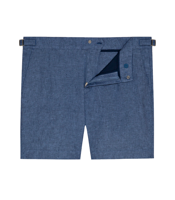 Lorient Linen II Double Blue