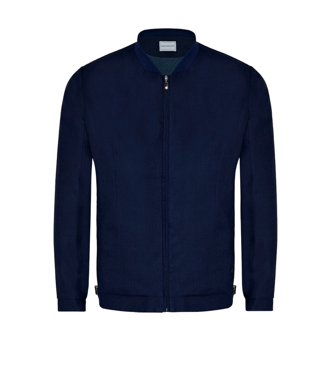 Lurin Linen Jacket Navy