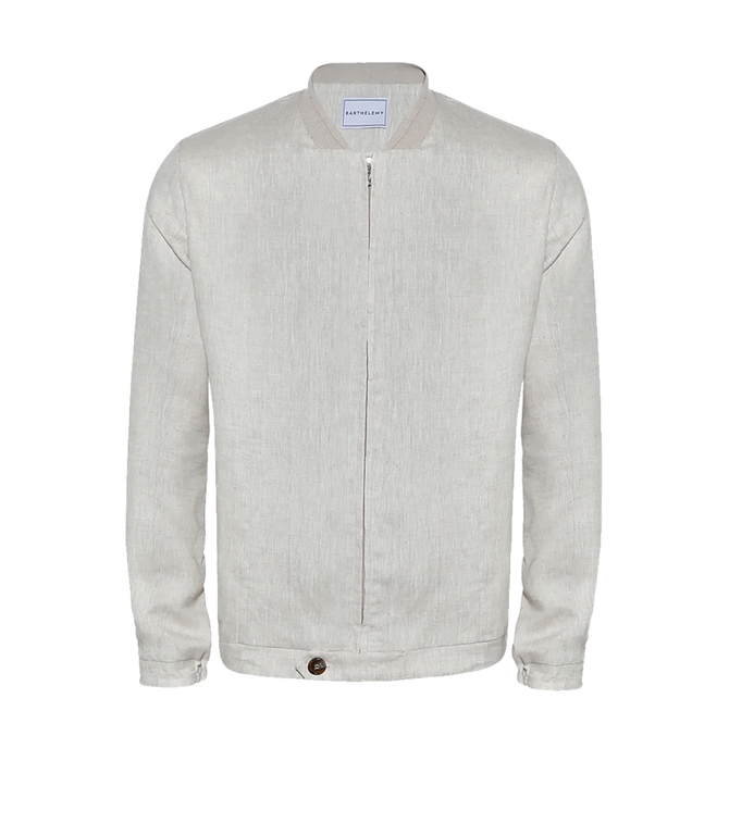 Lurin Linen Jacket Natural - Barthelemy