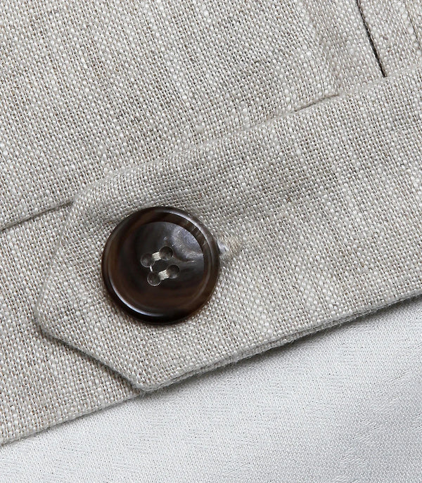 Lurin Linen Jacket Natural - Barthelemy