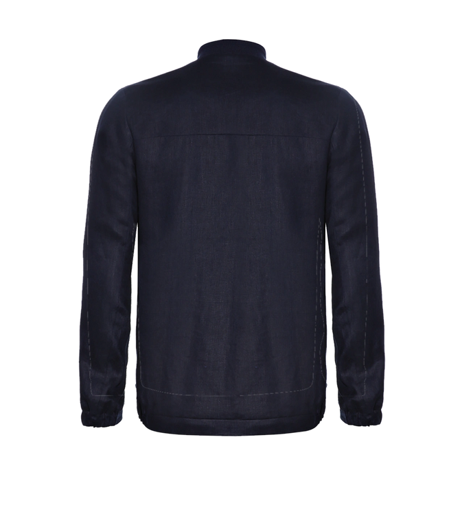 Lurin Linen Jacket Navy