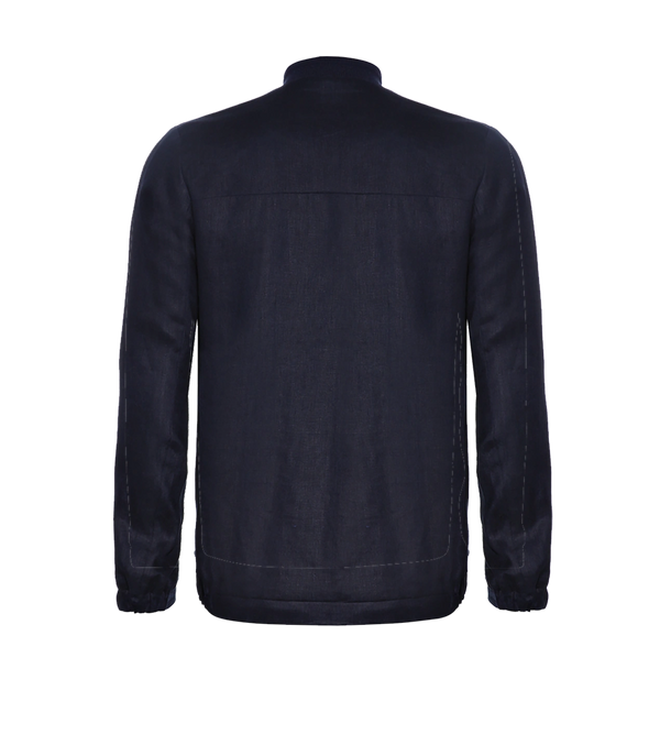 Lurin Linen Jacket Navy