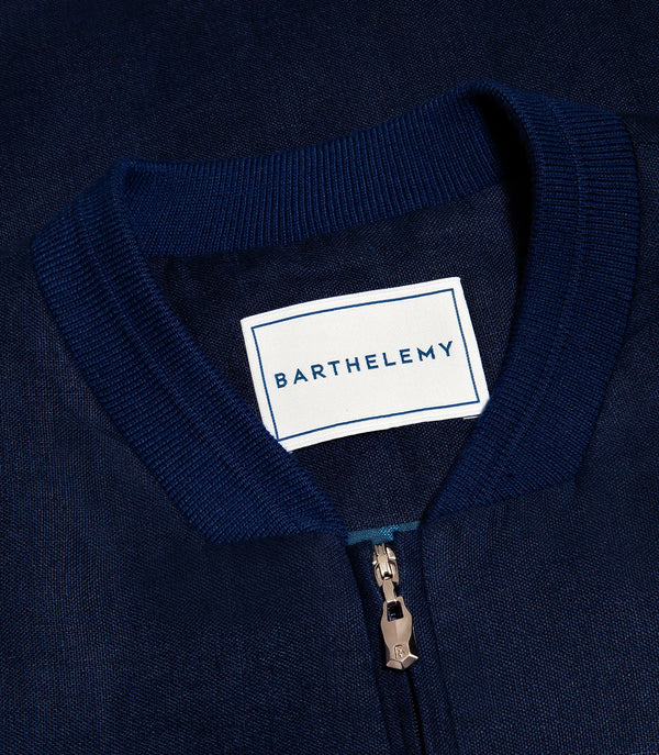 Lurin Linen Jacket Navy