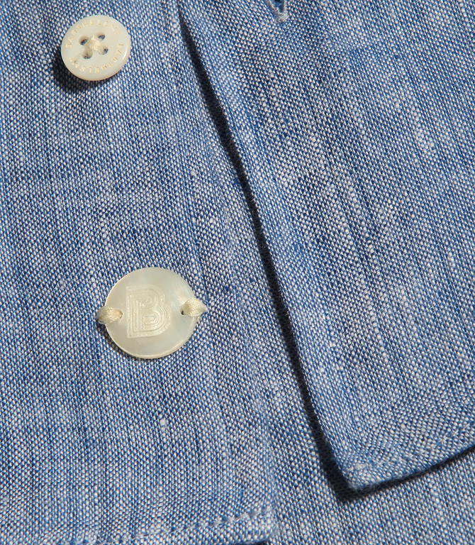 Mirage Linen Shirt Ocean Blue