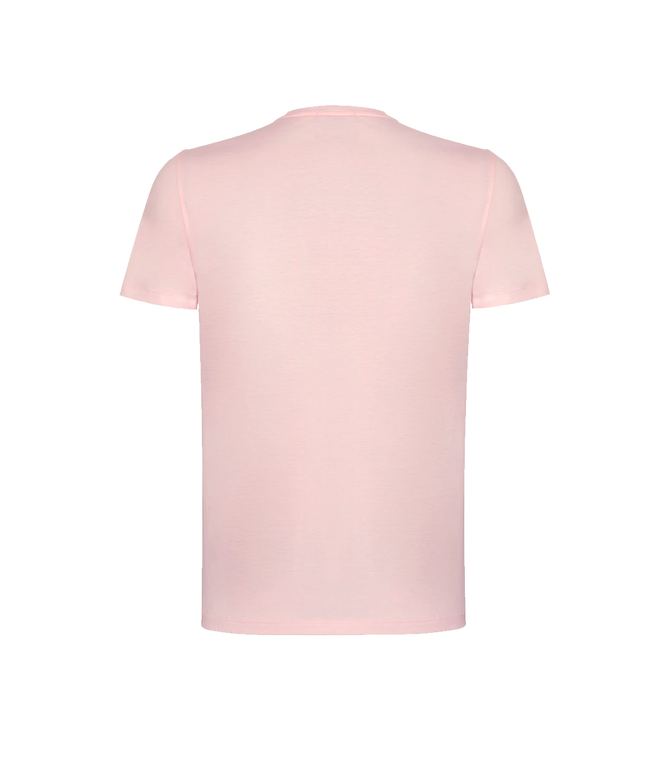Crew Neck T-Shirt Pima Rose Quartz