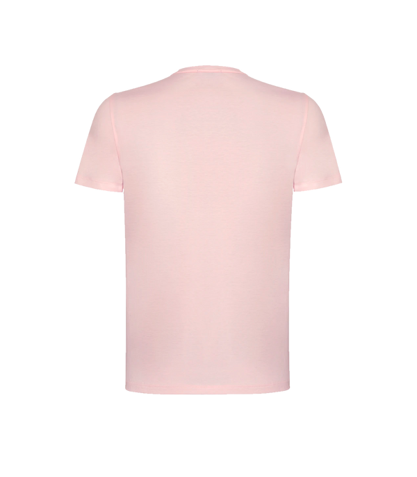 Crew Neck T-Shirt Pima Rose Quartz
