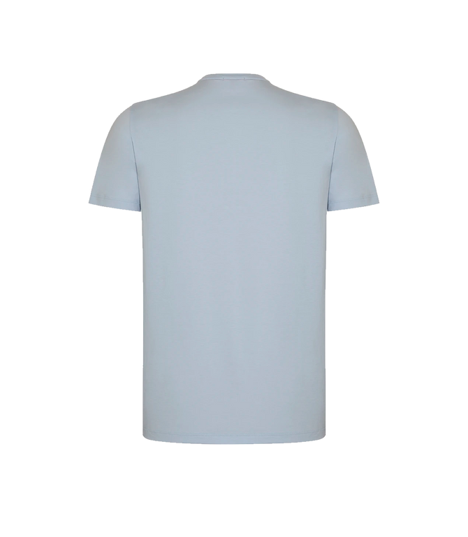 Crew Neck T-Shirt Pima Sky Blue