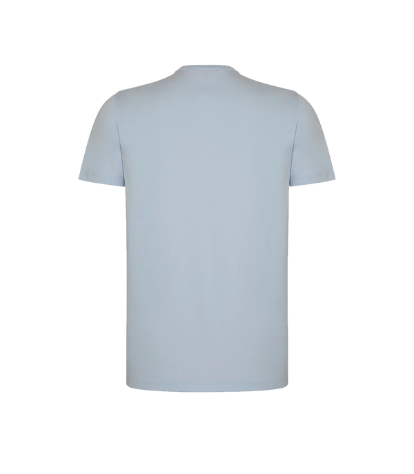 Crew Neck T-Shirt Pima Sky Blue