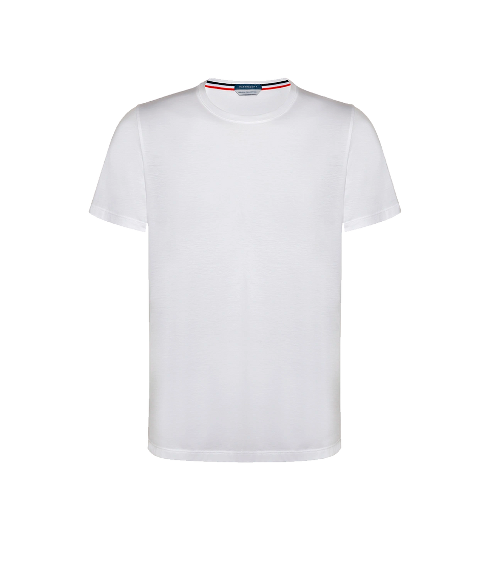 Crew Neck T-Shirt Pima White