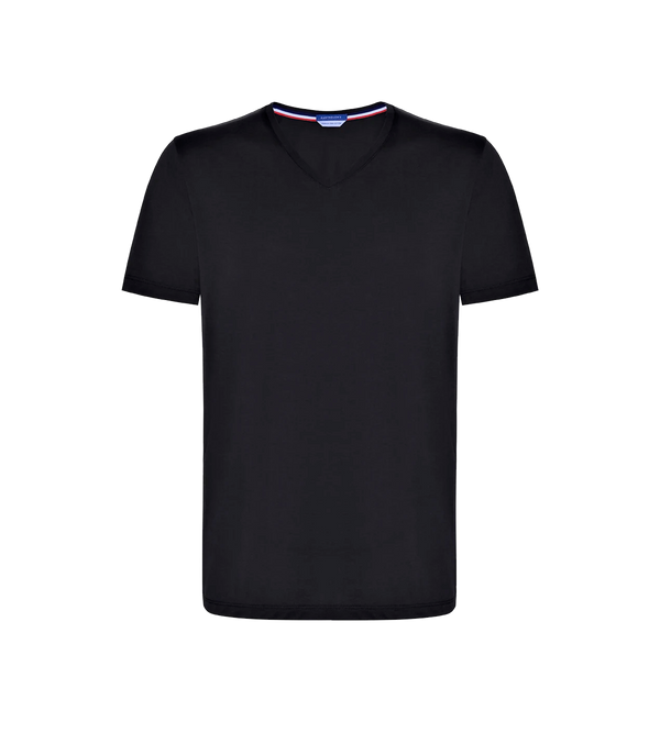 VNeck T-Shirt Pima Black