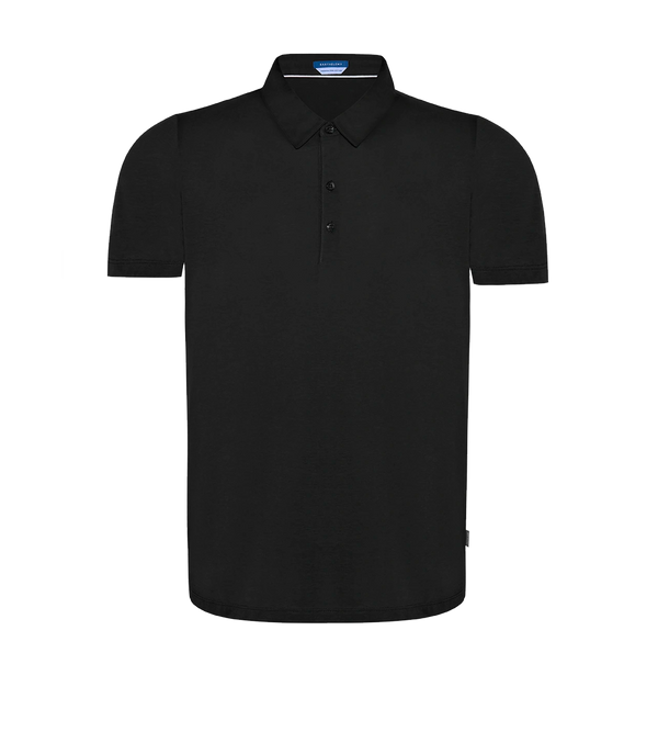 Polo Pima Cotton Black