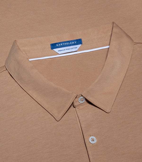 Polo Pima Cotton Honey Mustard
