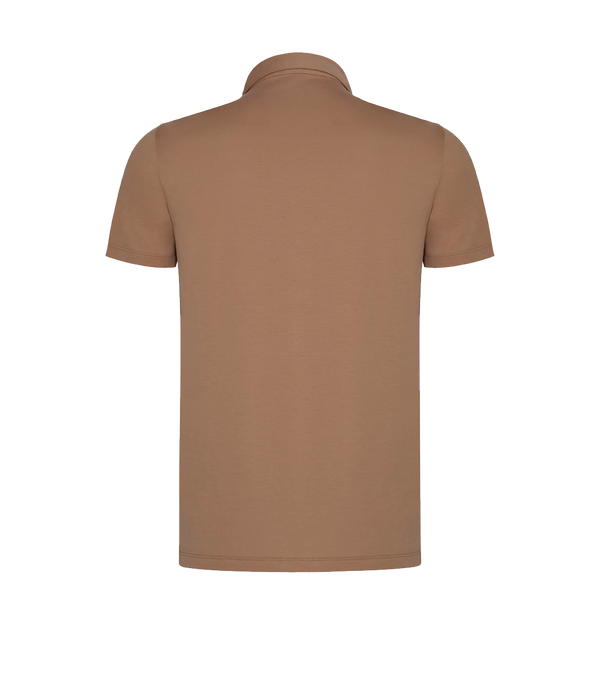 Polo Pima Cotton Honey Mustard