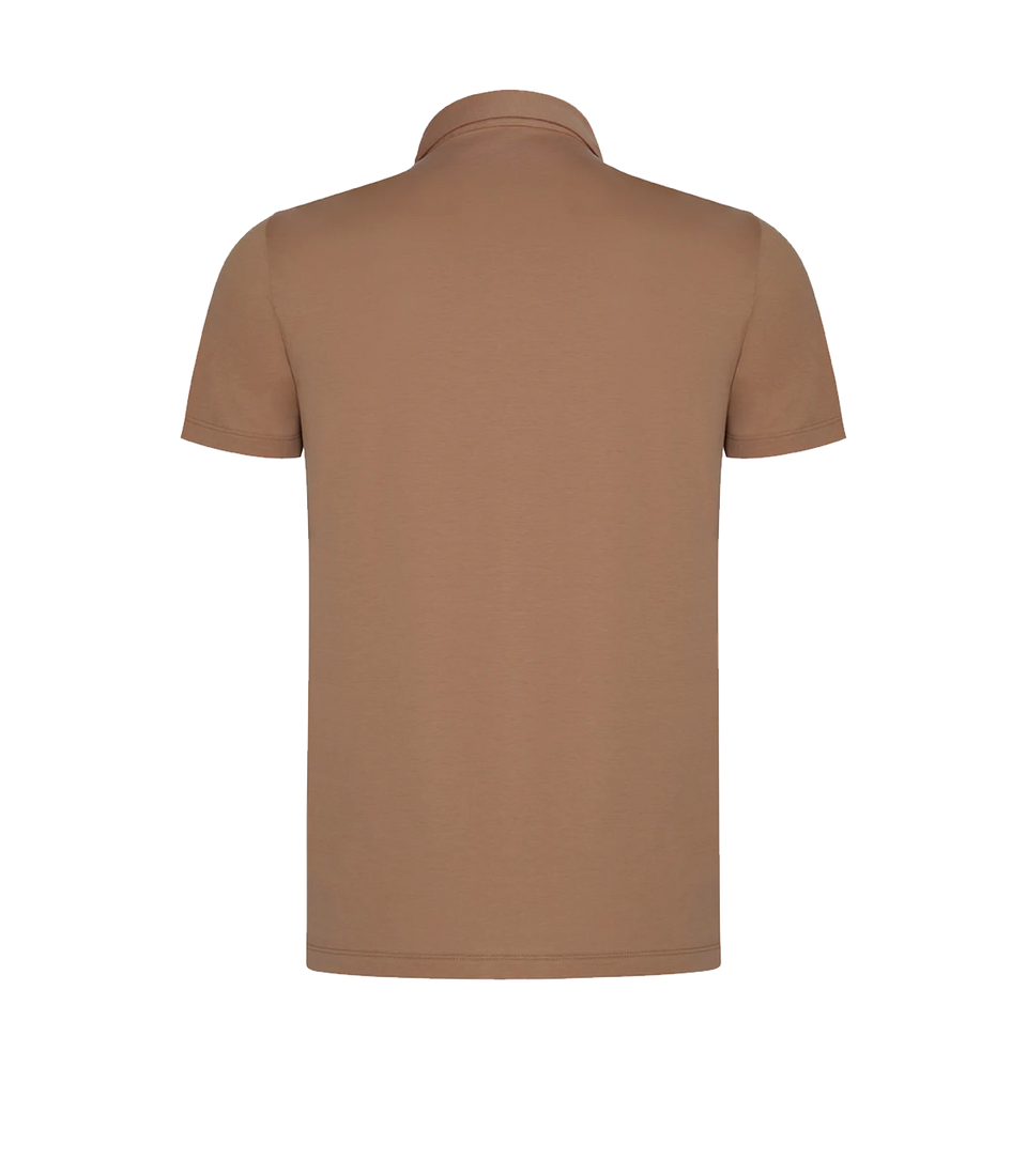 Polo Pima Cotton Honey Mustard