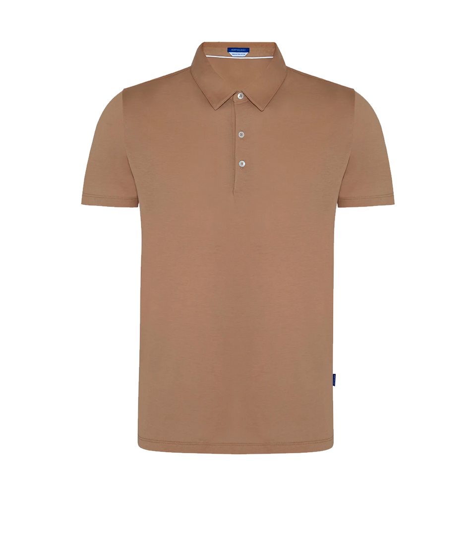 Polo Pima Cotton Honey Mustard