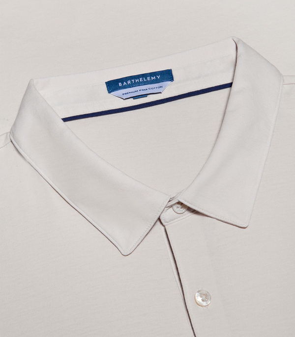 Polo Pima Cotton Ivory
