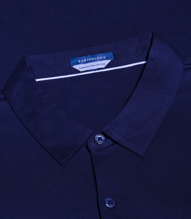 Polo Pima Cotton Navy